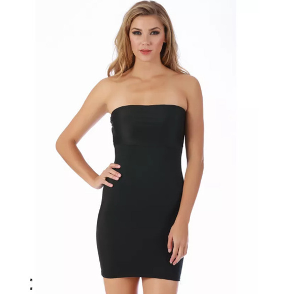 InstantFigure Women's Strapless Hi-Waist Dress